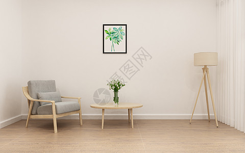 现代简洁风家居陈列室内设计效果图图片