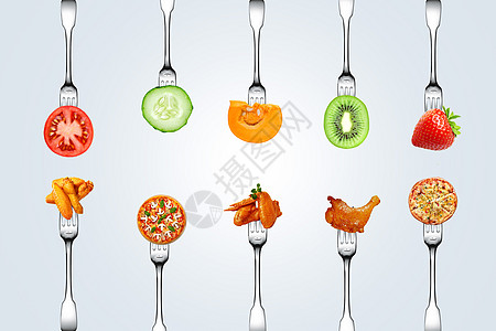 香酥鸡翅健康饮食设计图片