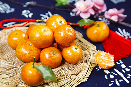 新鲜砂糖橘广西沃柑高清图片