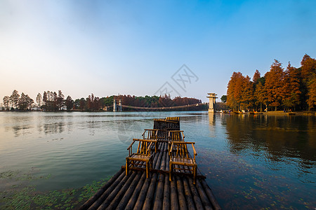 武汉东湖落雁岛景区风光图片