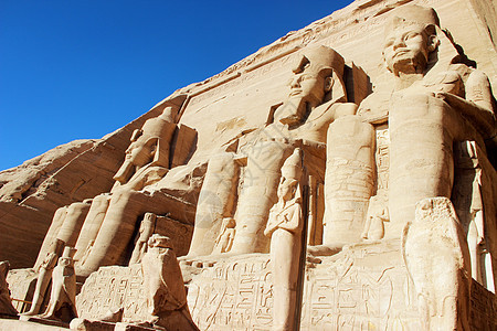 埃及的阿布辛贝神庙图片