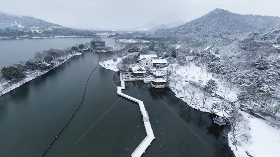 杭州雪景风光图片