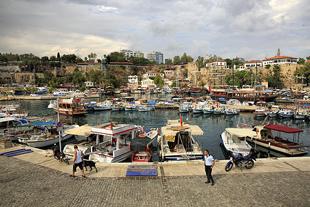 土耳其安塔利亚港口图片