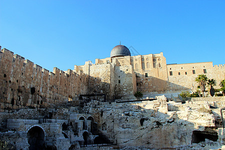 耶路撒冷的阿克萨清真寺图片