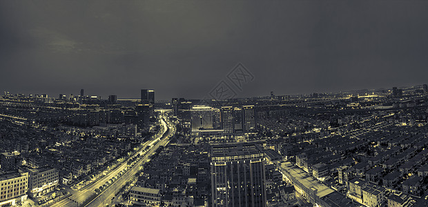 钱江新城城市建筑夜景图片