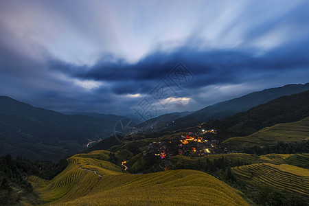 龙脊夜色图片