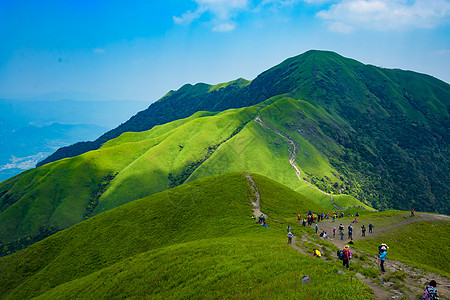 春天运动户外风光背景