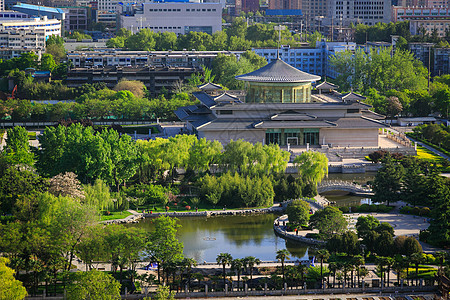 西安博物院背景图片