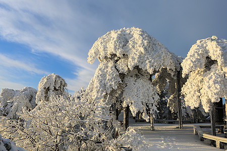 天柱晴雪图片