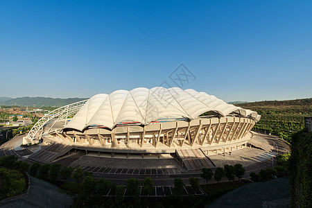 重庆北碚体验馆建筑高清图片素材