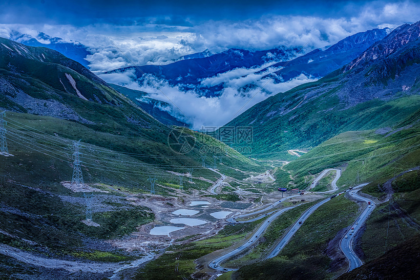 川西折多山风光图片