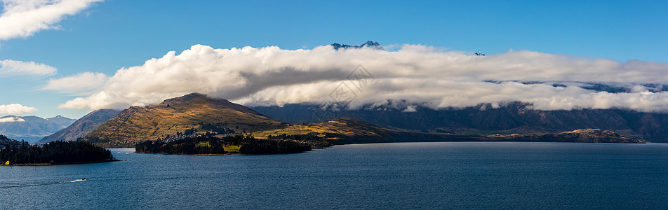 新西兰皇后镇瓦卡蒂普湖 图片