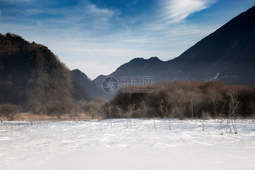 冬天的神农架大九湖图片