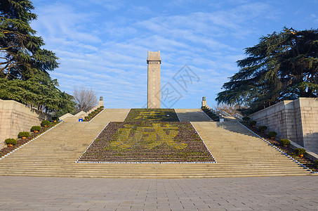 雨花台的烈士纪念碑图片