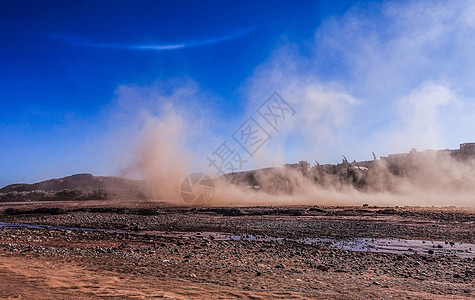 沙尘暴北非旅游高清图片