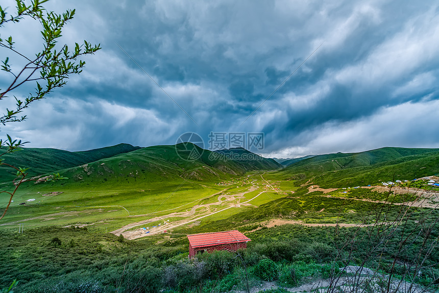 川西高原风景图片