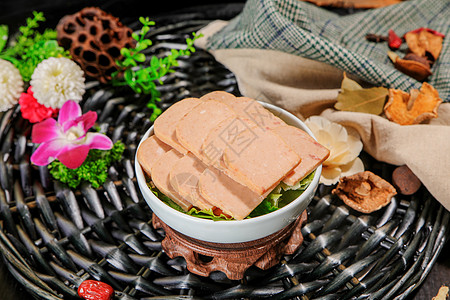 火锅食材午餐肉图片