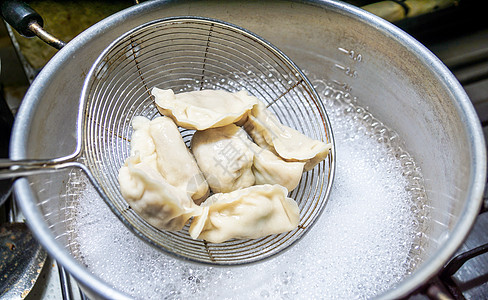 妈妈饺子团圆妈妈包的饺子背景