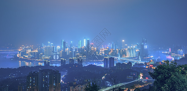 重庆夜景背景图片