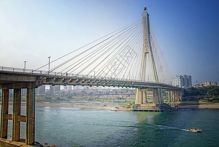 西双版纳澜沧江大桥背景图片