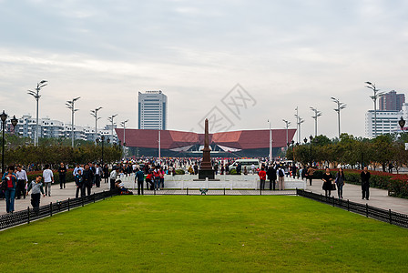 武汉城市风光首义广场背景