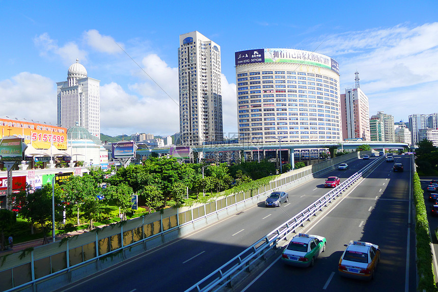 厦门城市公路图片