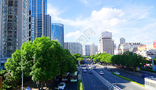 厦门城市风光道路高清图片素材