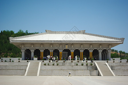 西安黄帝陵风景图片