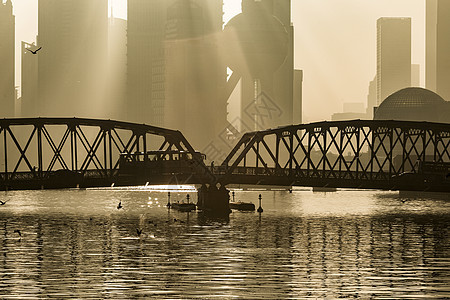 上海外滩背景图片