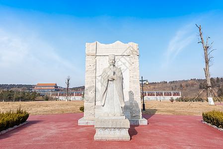 山东烟台道教太虚宫背景图片