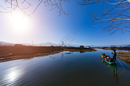 云南风光云南束河风光背景