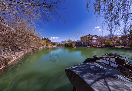 云南风光云南束河风光背景