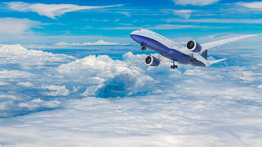 乘客航天飞机背景设计图片