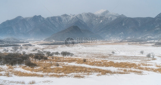 神农架大九湖雪景图片