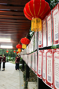 元宵节日历元宵节灯谜背景