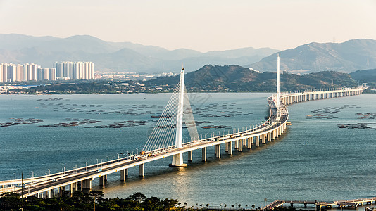 深圳湾大桥背景图片