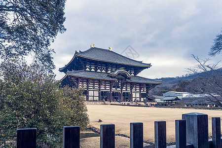 大华严寺日本奈良东大寺背景