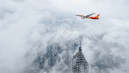 乘客飞跃城市设计图片