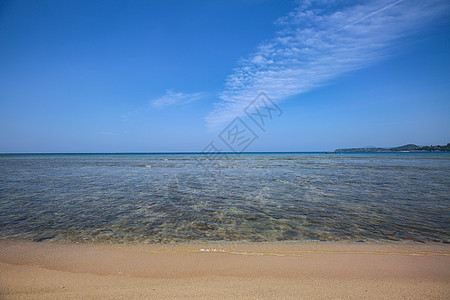 海天一线背景图片