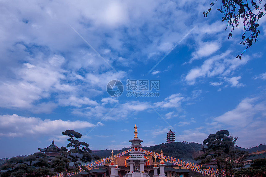 江西庐山东林寺图片