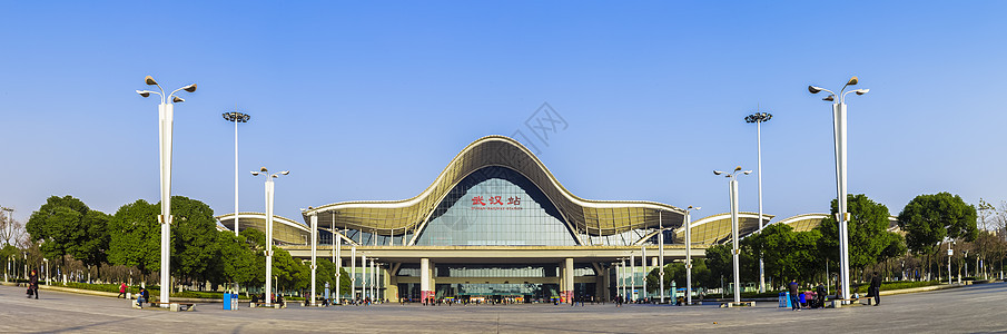 武汉高铁站图片