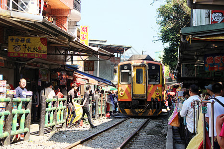 铁道市场台湾平溪铁路市场背景