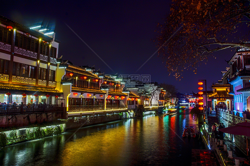   南京秦淮河夜景