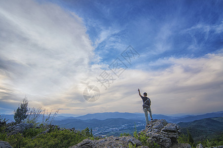 微商男素材人物背景背景