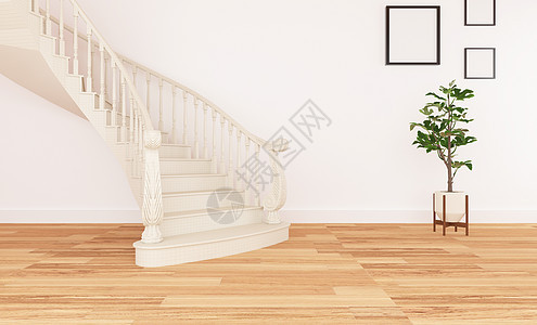 室内阶梯背景图片