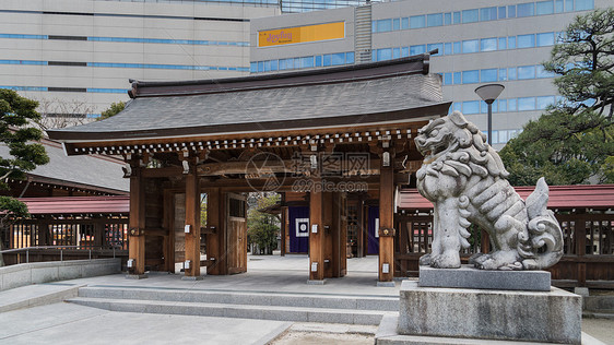 日本福冈天神神社图片