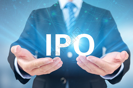 商人IPO背景图片