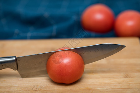 切番茄背景图片