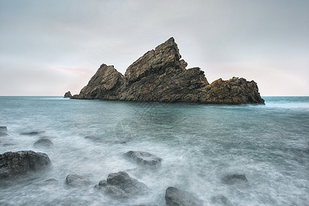 大连星海山海背景