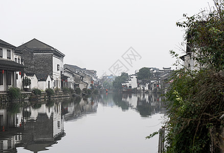 震泽古镇背景图片